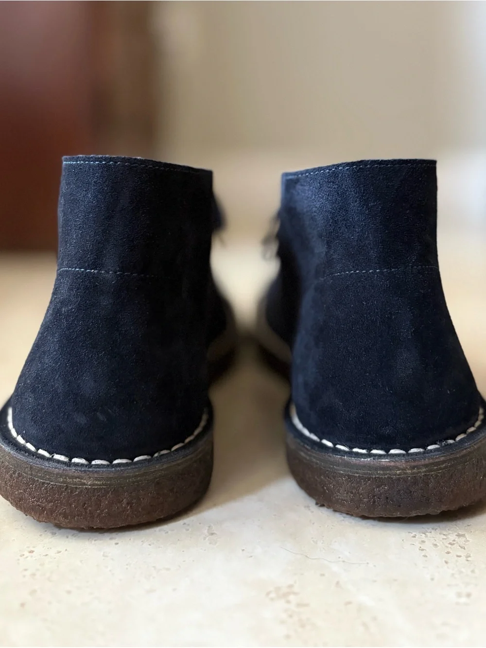 J. CREW MacAllister Suede Desert Chukka Boot | Navy  | Made in Italy | Size 13